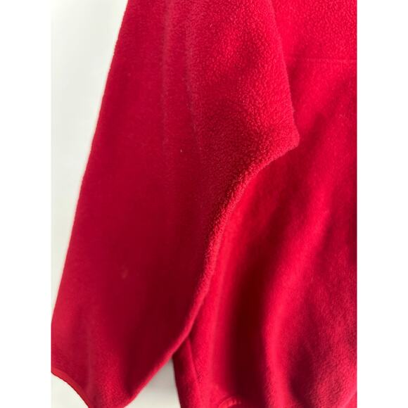Vintage Y2k Patagonia Classic Synchilla Snap-T Fleece Pullover Red Men's Medium - Picture 13 of 16